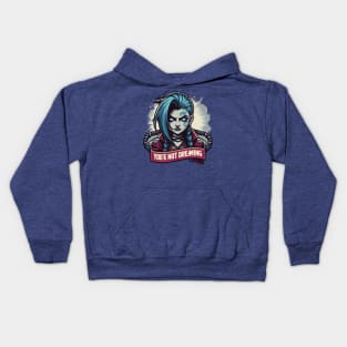 armed and dangerous- jinx power Kids Hoodie